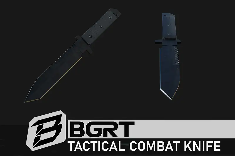 Tactical Combat Knife 1 Asset Thumbnail