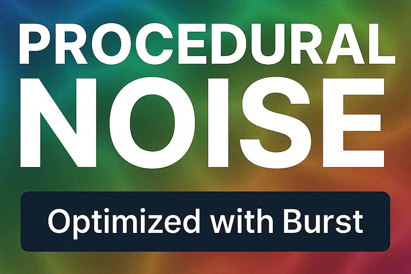 Procedural Noise Textures for Unity Asset Image