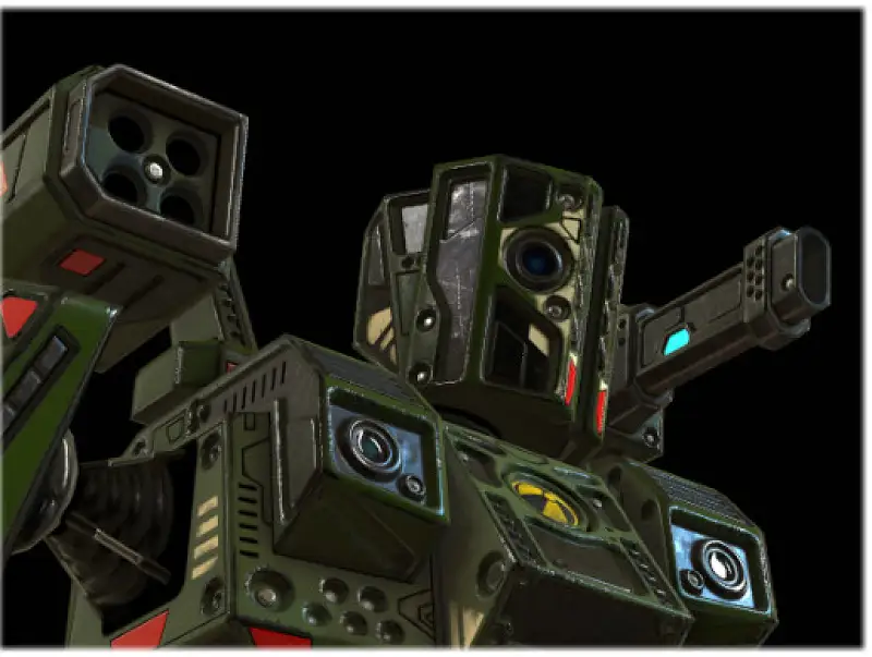 Robot Saw Animated (PBR) Asset Thumbnail