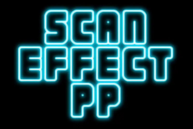 Scan Effect PP: High-Performance Scan Effect Package Asset Thumbnail
