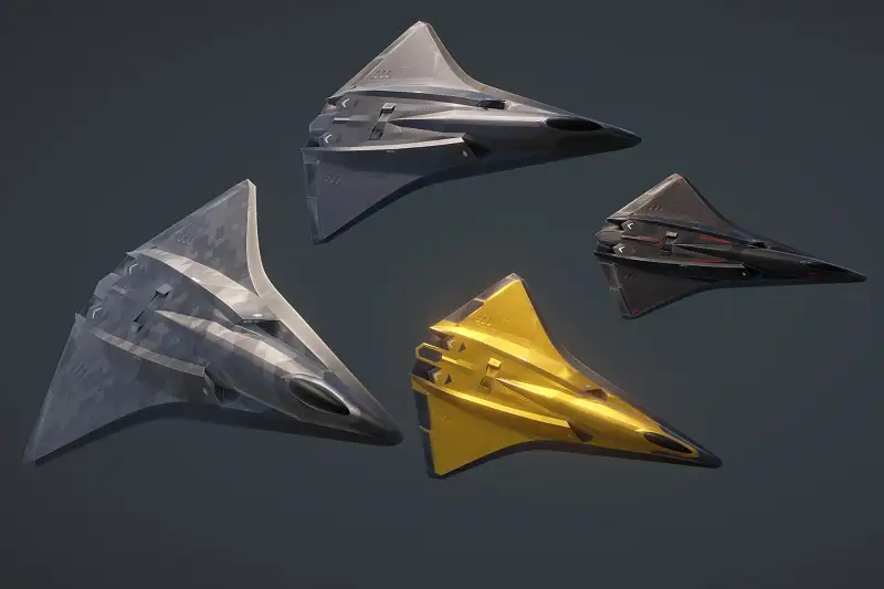 Stealth Fighter Jets for Unity Asset Thumbnail