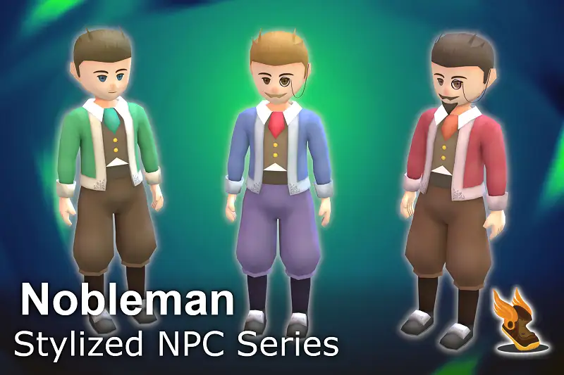 Stylized NPC - Nobleman Asset Thumbnail