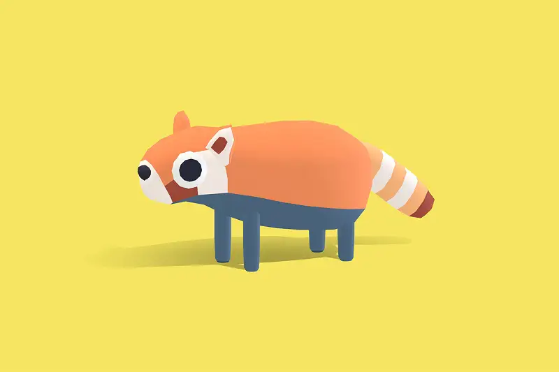 Quirky Red Panda Character Pack Asset Thumbnail