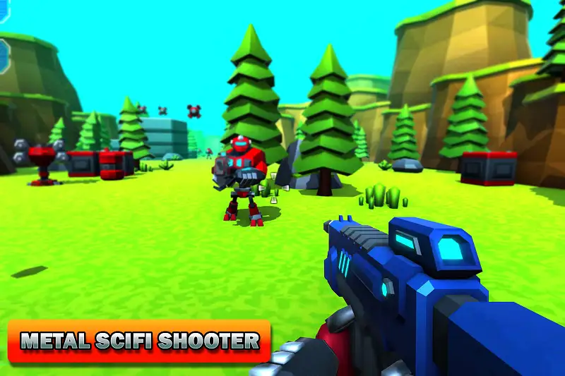 Metal Scifi Shooter 3D - Game Template Asset Thumbnail