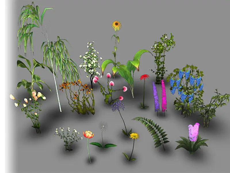Animated Plants Set Asset Thumbnail