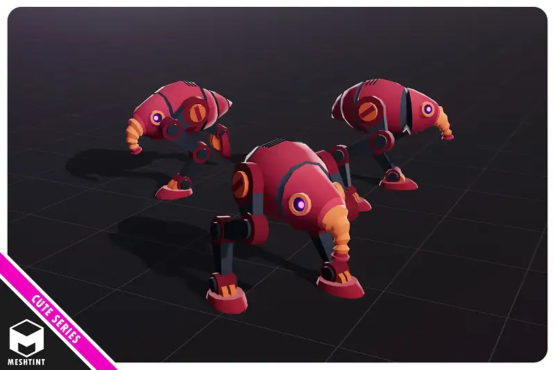 Snout Robot Cute Series Asset Thumbnail