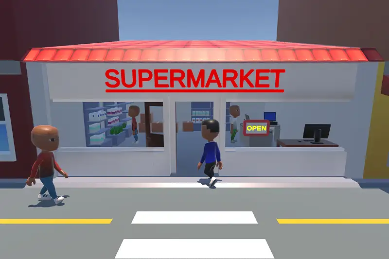 Store Simulator - Supermarket Game Template Asset Thumbnail