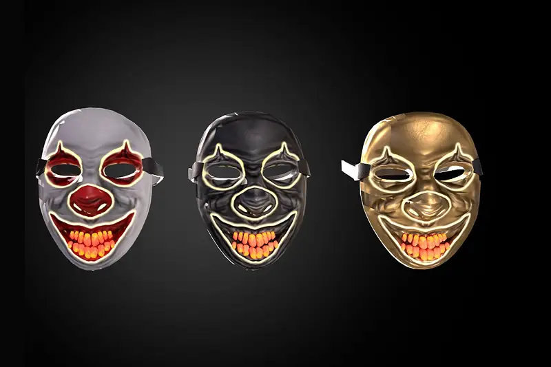 Clown Mask Asset Thumbnail