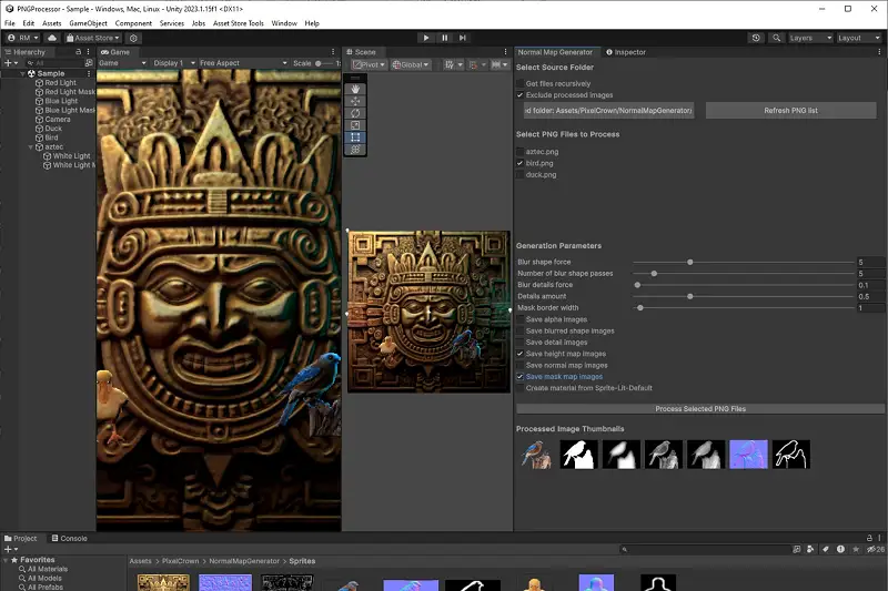 Normal Map Generator Asset Thumbnail