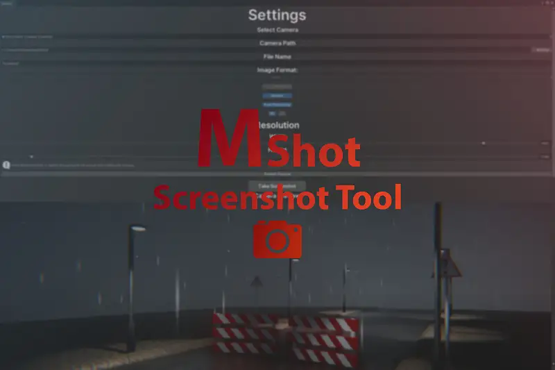 MShot: Simplified Screenshot Capture for Unity Asset Thumbnail