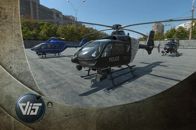 High Detail Helicopter Asset Thumbnail