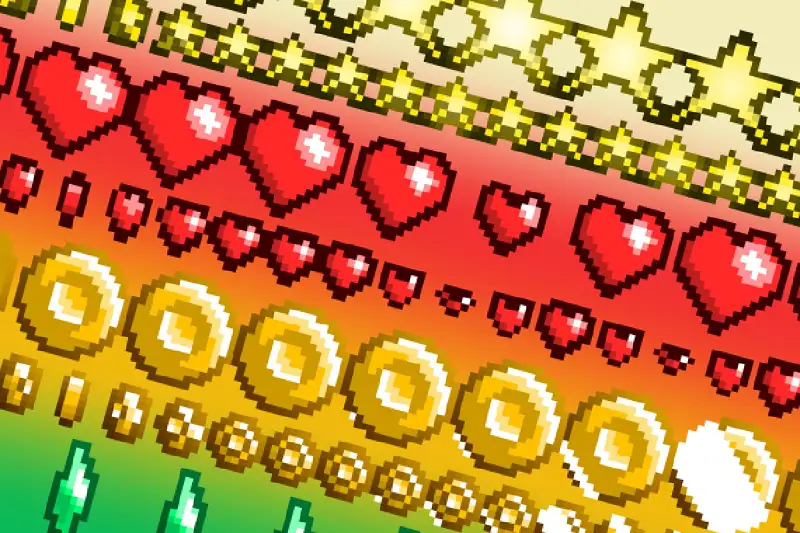 8x8 and 16x16 Collectible Asset Pack Asset Thumbnail