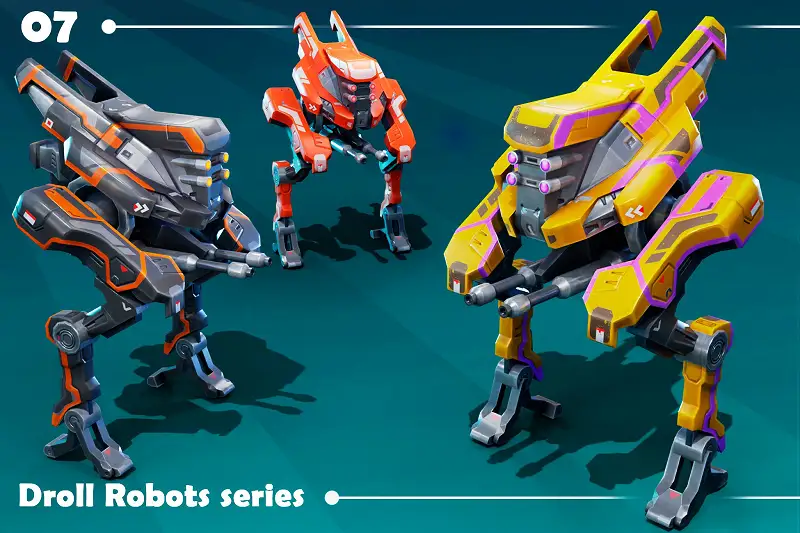 Biped Robot Asset for Unity Asset Thumbnail