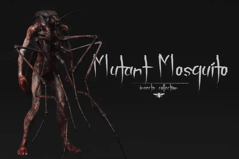 Horror Insects for Unity Asset Thumbnail
