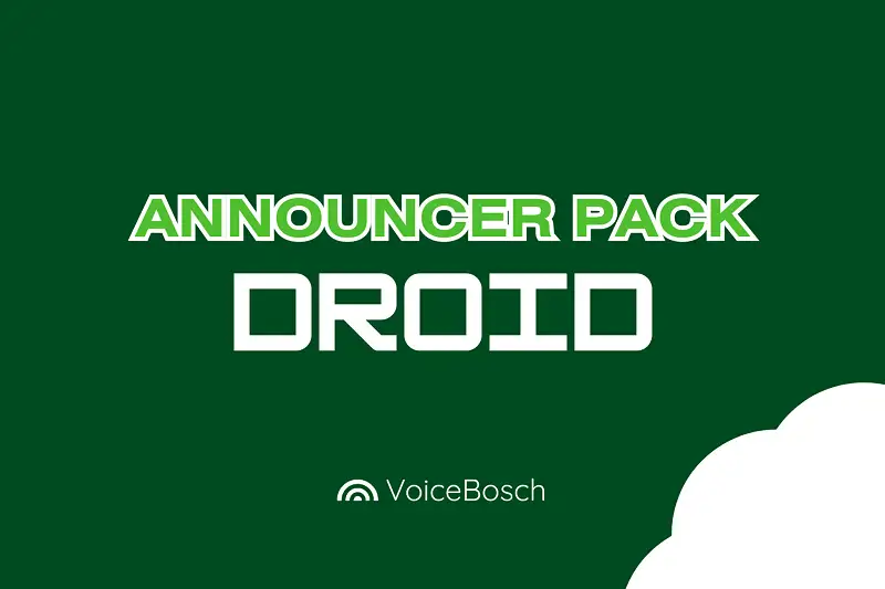 Droid - Announcer Audio Pack Asset Thumbnail
