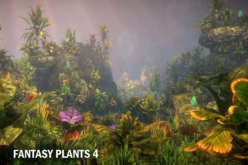 Fantasy plants 4 Asset Thumbnail