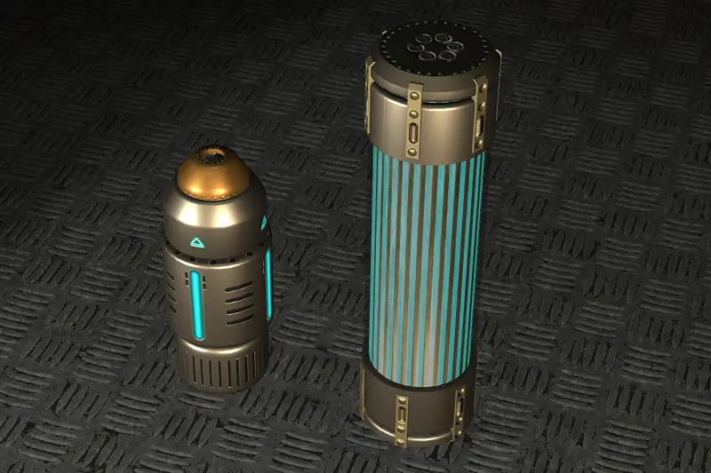 Energy Cells Free Asset Thumbnail