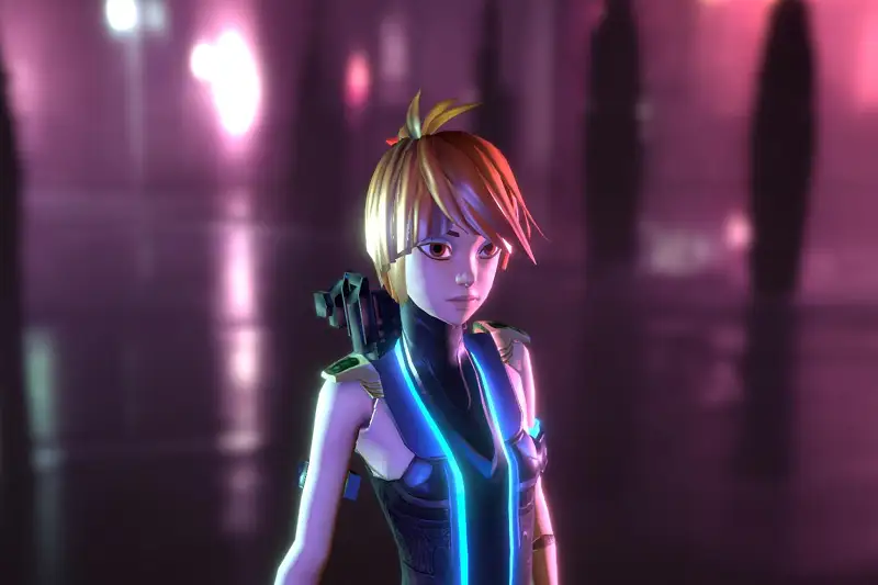 Sci-fi Steampunk Female Character Asset Thumbnail