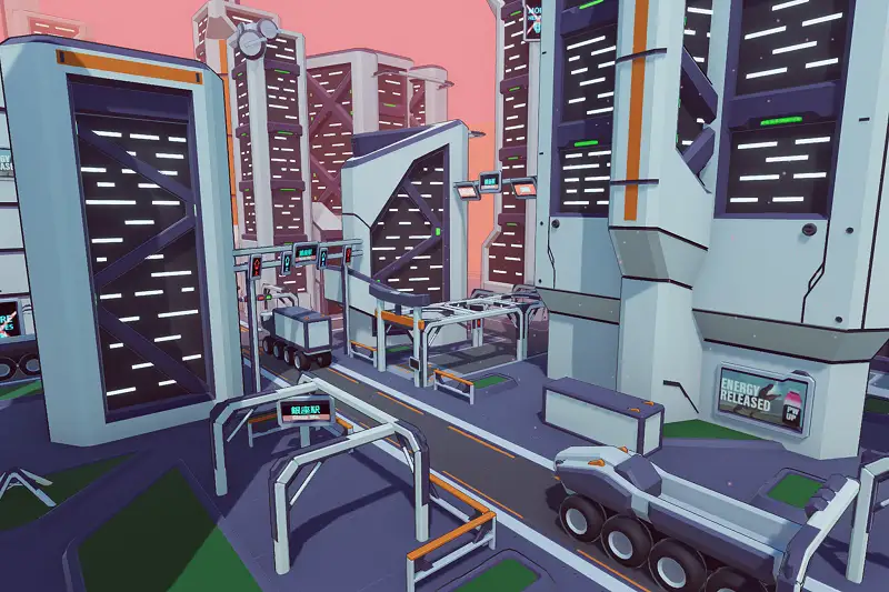 Future Mecha City Asset Thumbnail