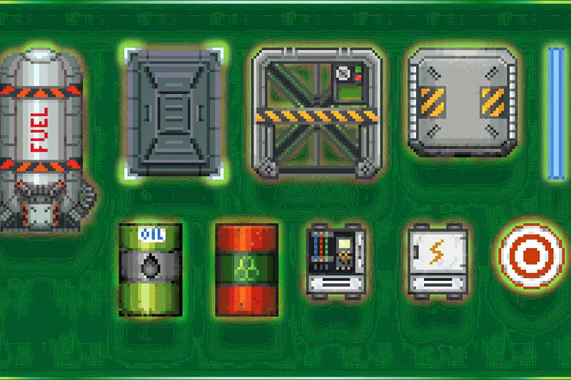 Interactive Combat Props and Hazards Asset Thumbnail