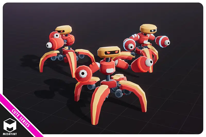 Blast Robot Cute Series Asset Thumbnail
