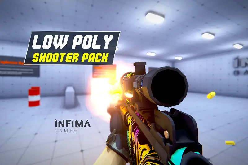 Low Poly Shooter Pack v4.3 Asset Thumbnail