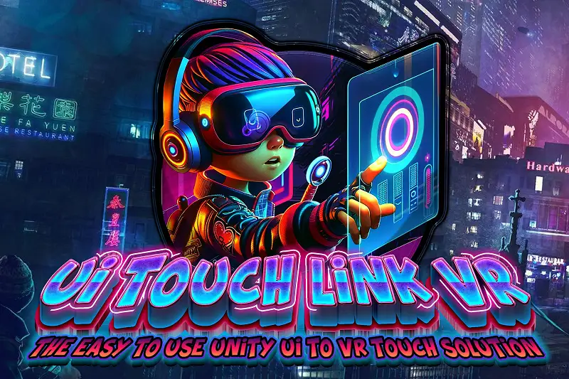 Revolutionize Your VR Experience with UI Touch Link VR Asset Image