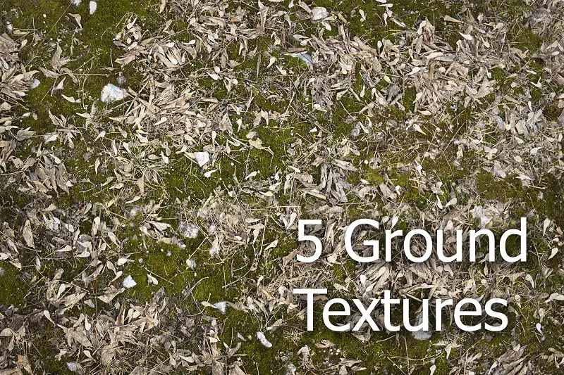 5 Ground textures Asset Thumbnail
