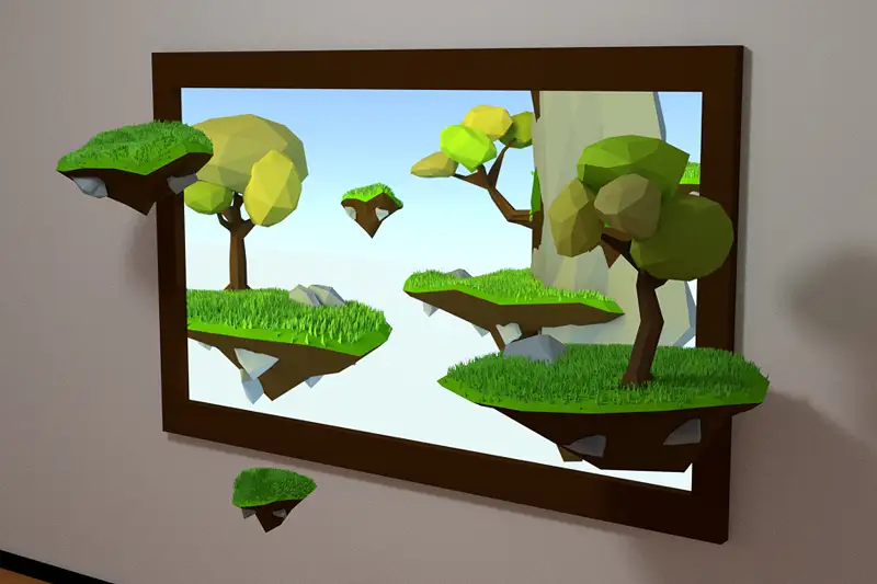 VR 3D Media Viewer Asset Thumbnail
