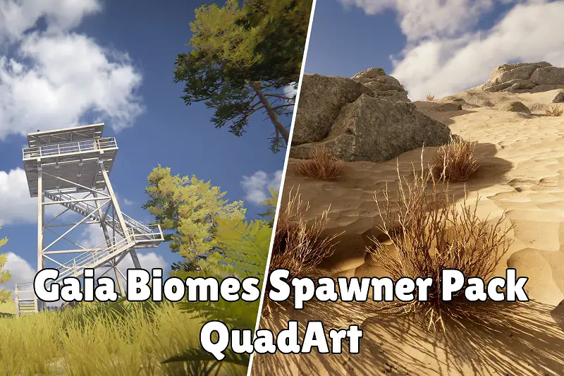 Gaia Biomes Spawner Pack - QuadArt Asset Thumbnail