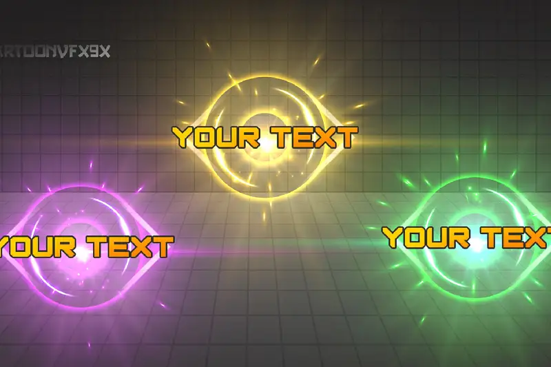 Text Effect UI VFX Package Asset Thumbnail