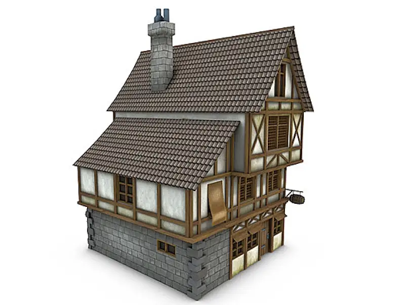 Medieval Building 21 Tavern Asset Image