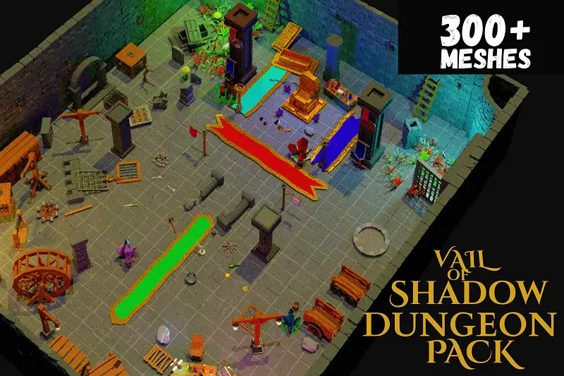 Immersive Dungeon Asset Pack Asset Thumbnail