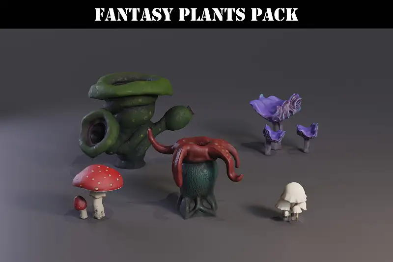 Pack Fantasy Plants Asset Thumbnail
