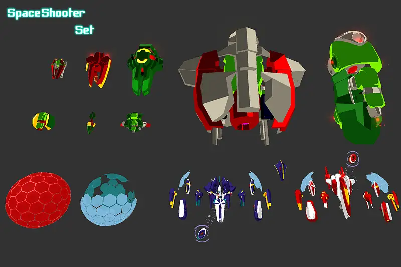 SpaceShooterSet Asset Thumbnail