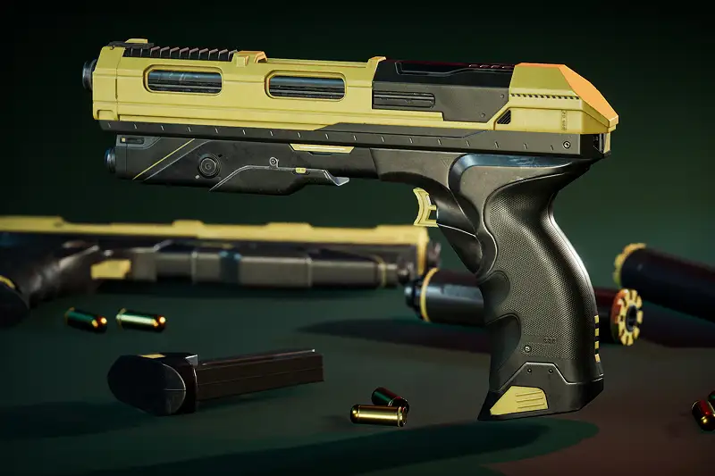 Modern Gun 2 Asset Thumbnail