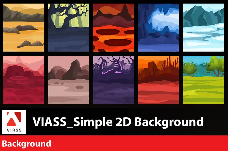 VIASS_Simple 2D Background Asset Thumbnail