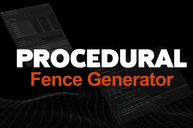 Procedural Fence Generator Asset Thumbnail
