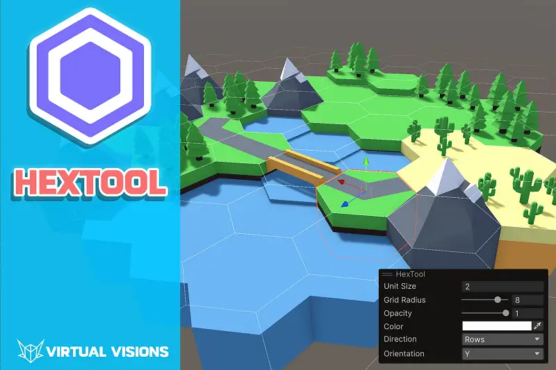 Hexagon Grid Snapping Tool Asset Thumbnail