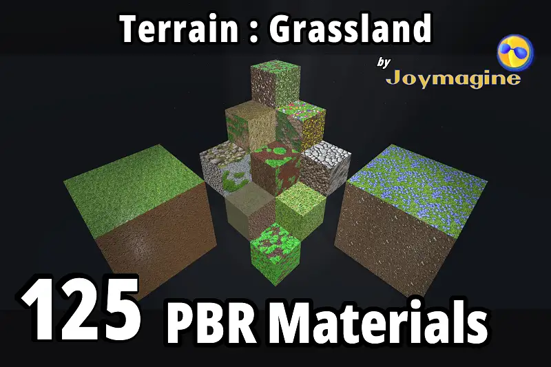 Grassland PBR Materials for Unity Asset Thumbnail