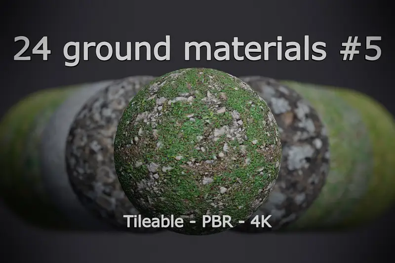 24 Ground Materials Pack Asset Thumbnail