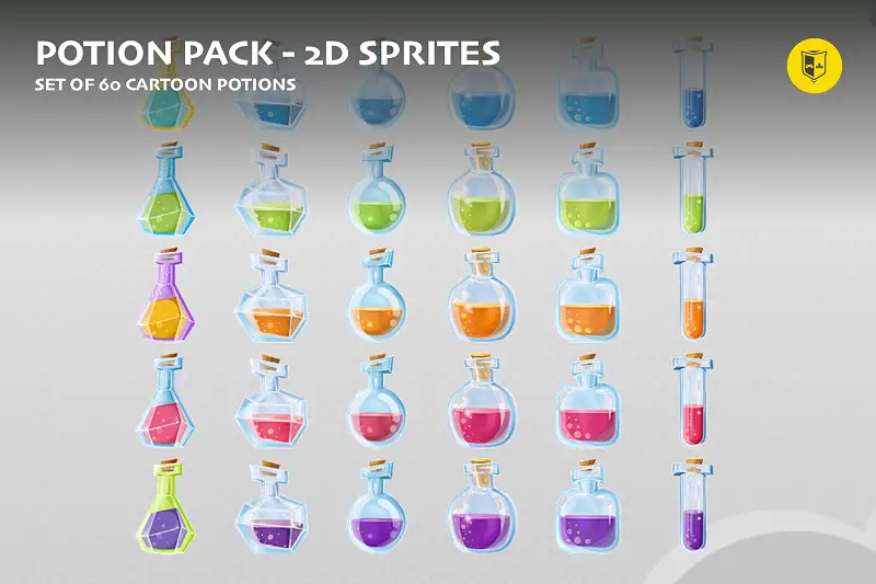 Potion Pack - 2D Sprites Asset Thumbnail