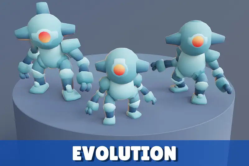 Robot Warrior Character Pack Asset Thumbnail