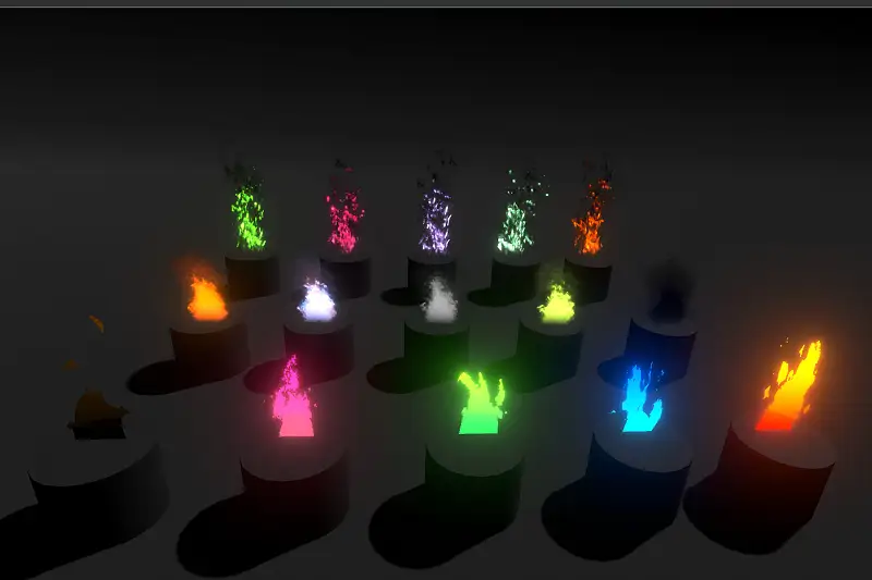Stylized Fire VFX for Unity Asset Thumbnail