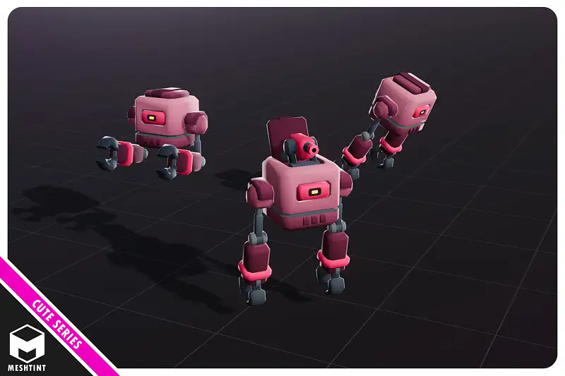 Boxy Robot Cute Series Asset Thumbnail