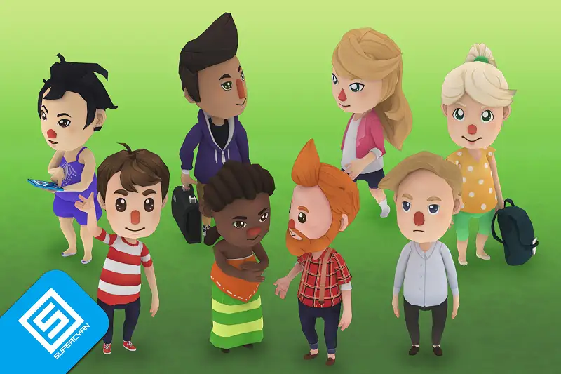 Character Pack: Common People Asset Thumbnail