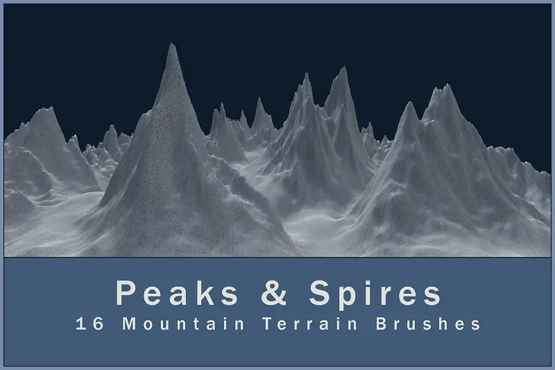Mountain Terrain Brushes for Unity Asset Thumbnail