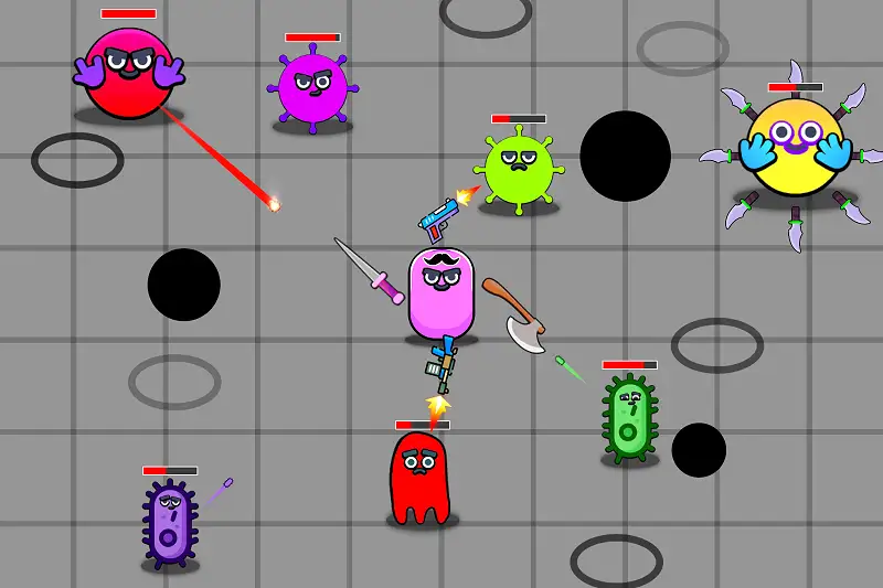 Bacterial Defender - Complete Mobile Game Template Asset Thumbnail
