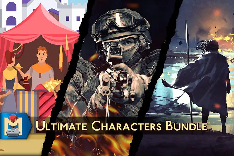 Ultimate Characters Bundle Asset Thumbnail