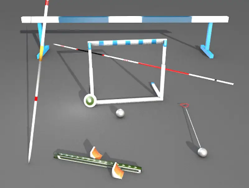 Athletic Equipment Asset Image